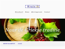 Tablet Screenshot of kreta-ede.nl